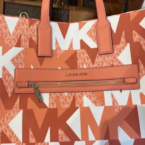 Michael Kors Kenly Large NS Tote Sherbert Multi - Picture 10 of 16